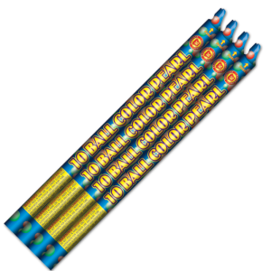 10 Ball Color Pearl Roman Candle