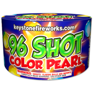 96 Shot Color Pearl - Keystone Fireworks