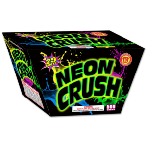 Neon Crush, Keystone Fireworks, Pennsylvania, 500 Gram Cake