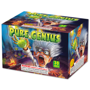 Pure Genius, Keystone Fireworks, Pennsylvania, 500 Gram Cake