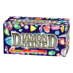 Diamond Mine Keystone Fireworks 200 Gram Cake