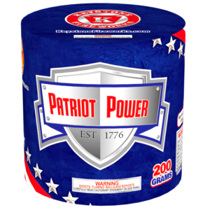 Patriot Power 200 Gram Cake Keystone Fireworks