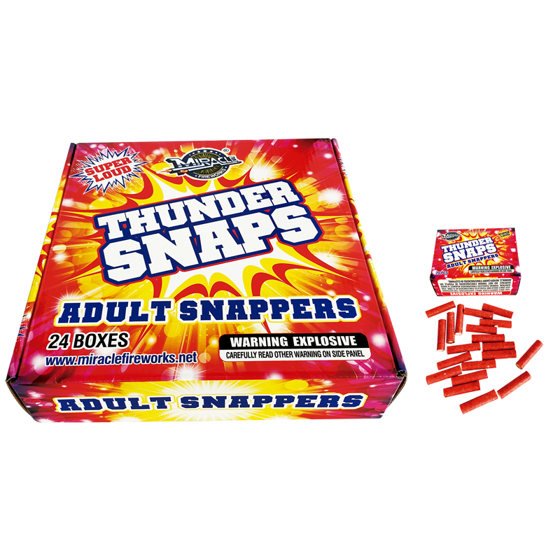 10 x Packs Fun Thunder Snaps Bangers x 150 Snaps