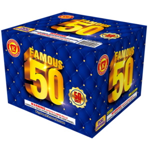 Famous 50 200 Gram Cake Keystone Fireworks
