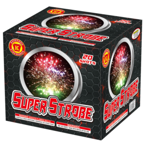 Super Strobe 500 Gram Cake Keystone Fireworks